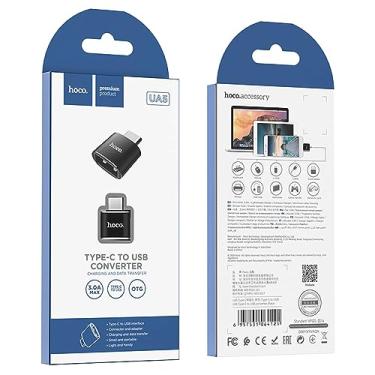 Imagem de Adaptador OTG Type-C (USB-C) para USB 3.0 HOCO – Conecte Pendrive, Mouse, Teclado e Impressora no Celular Android, MacBook, Notebook, Tablet, Galaxy, Xiaomi, Motorola e Muito Mais