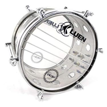 Imagem de Bacurinha/Repinique Vazado - Serie Tribo 30X08" Inox Escovado 6 Afin Ferr Cromado Pele Clear Com Sis