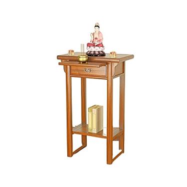 Imagem de FIONEL Altar budista chinês várias tabelas do plano de economia doméstica, Altar do Deus da Riqueza, Altar de Taiwan, Plano Doméstico de Taiwan, Altar de Buda, Altar de Mesa de Meditação do Altar de Taiwan (Cor: 1)