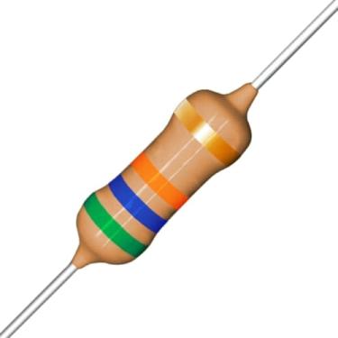 Imagem de Resistor 56K -1/4W-5% Kit com 100 Unidades - Para Eletrônica