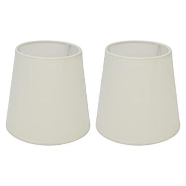Imagem de Abajur E14 Sombra Lustre Candeeiro de Mesa Tecido Abajur Lâmpada de Parede Lâmpada de Assoalho Estilo Europeu Candelabro Lâmpada Moderna Europeu Simples Abajur 2 Pcs 2 Peças
