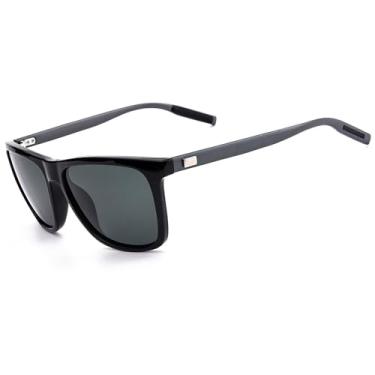 Imagem de Óculos De Sol Feminino Masculino Quadrado Polarizado Proteção UV400 Fashion Moda Original W8702
