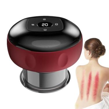 Imagem de Massagem com ventosas a vácuo,Dispositivo de Ventosaterapia e Massageador de Celulite - Ventosaterapia e raspagem inteligentes com ajuste inteligente e proteção de segurança Ruliyeefu