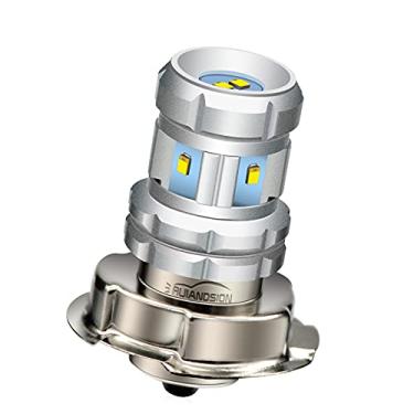 Imagem de Ruiandsion Lâmpada de LED P26S Branca para Farol de Motocicleta Super Brilhante DC 10-30V Substituição para Farol de Moto, Sem Polaridade