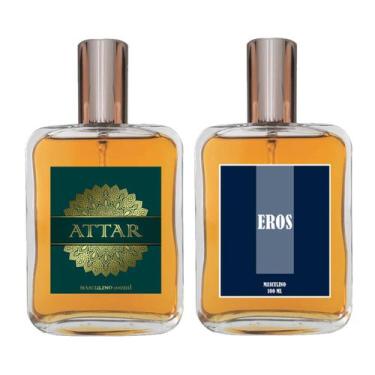 Imagem de Kit Perfume Masculino - Attar + Eros 100ml - Essência Do Brasil