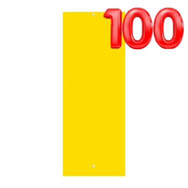 Imagem de Armadilha Amarela Cigarrinha Do Milho Colly C/ 100 Unid Armadilhas - Controle de pragas