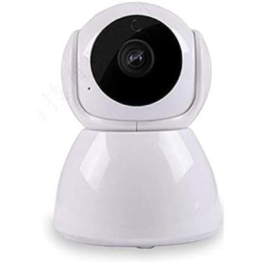 Imagem de Câmera de rede inteligente WiFi sem fio AI HD Visão noturna Monitor remoto doméstico V380 HD 1080p Câmera pequena de segurança de rede Câmera Bluetooth