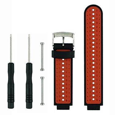Imagem de Pulseira para Garmin Approach S20 S5 S6 Pulseira de substituição para Garmin Forerunner 220/230/ 235/620/ 630/735XT/ 235Lite, tamanho único