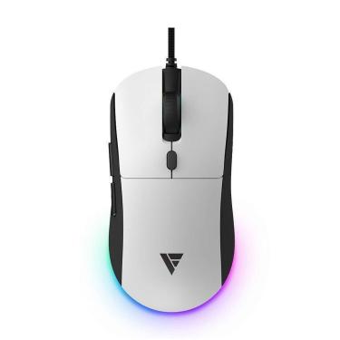 Imagem de Mouse Gamer Force One Orion, USB, 20000 DPI, RGB, Branco/Preto - Branco - Único - Unissex-Unissex