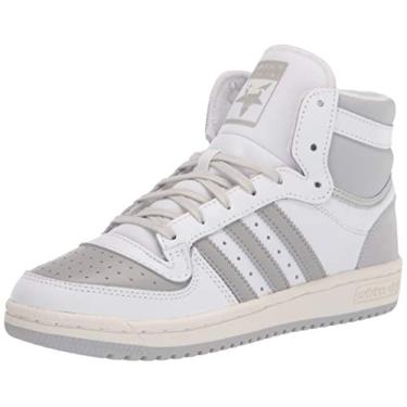 Imagem de adidas Originals Tênis masculino Top Ten Rb, Branco, 8.5