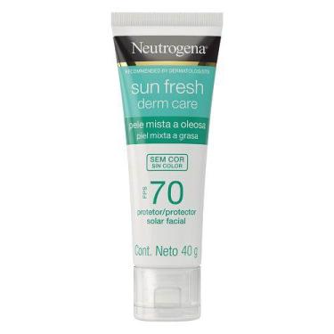 Imagem de Protetor Solar Facial Neutrogena Sun Fresh Derm Care Fps70 - Johnson