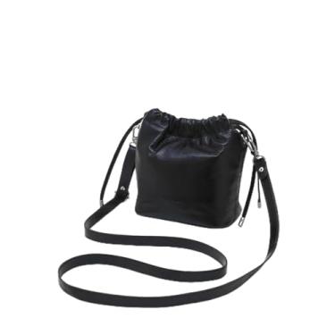 Imagem de Mariart Mini Cravo Bolsa Feminina Transversal de Couro Bovino Legítimo Metalizado (Preto Metalizado)