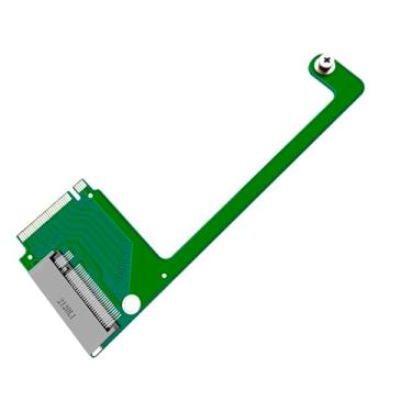 Imagem de AoQhir Placa de transferência de 90 graus para cartão de transferência M2 modificado para disco rígido M2 para Rog Ally Handheld