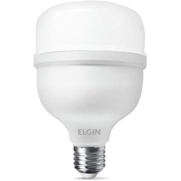 Imagem de Lâmpada Bulbo LED T 40W 6500K Elgin Bivolt Luz Branca Fria