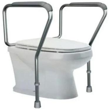 Imagem de Alça Barra De Apoio Para Vaso Sanitário - Ajustável
