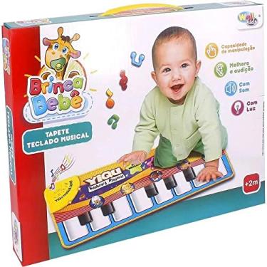 Imagem de Tapete Bebê Educativo Musical Teclado Piano Wellmix WB7741