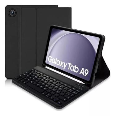 Imagem de Capa Case Smart Com Teclado + Caneta Para Tablet Galaxy A9 8.7 - FAM