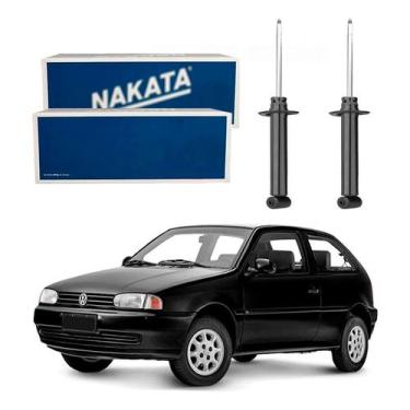 Imagem de Par Amortecedor Traseiro Gol G2 1.8 2.0 1995 A 1999 - Nakata