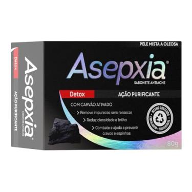 Imagem de Asepxia Sabonete Facial Detox 80g - Purificante e Antioleosidade