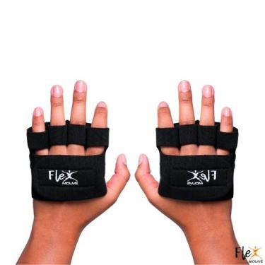 Imagem de Luva De Academia Sem Polegar Para Musculação Par De Luvas Treino Neopr