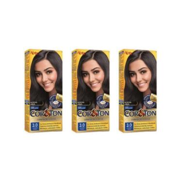 Imagem de Coloraçao Cor&Ton 3.0 Cast Escuro 50G-Kit C/3