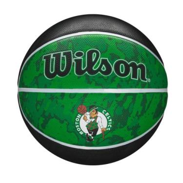 Imagem de Bola de Basquete Wilson NBA Team Tiedye - Oficial Nº 7, Boston celtics