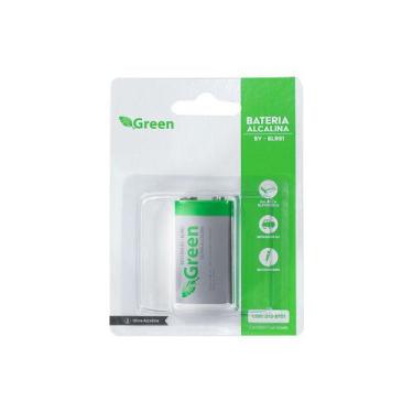 Imagem de Bateria 9v De Longa Duração E Qualidade - Original Green, 6LR61 9V