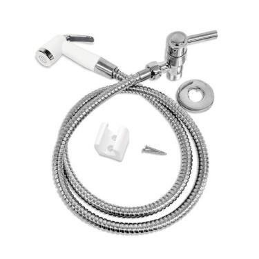 Imagem de Ducha Higiênica Metal 1/4 de volta C62 Gatilho ABS Branco - Concept Ho