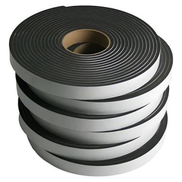 Imagem de Kit 5 Fitas Adesiva Esponjosa Fogão Cooktop Rolo Com 5 Mts 10X5mm - BO
