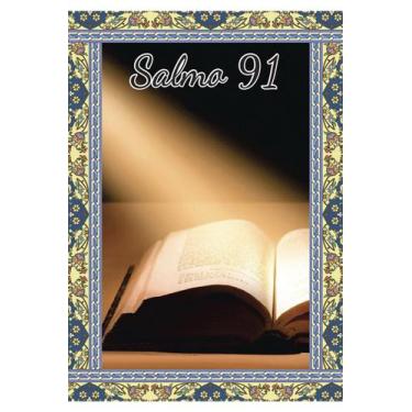 Imagem de 10.000 Santinho Salmo 91 (oração no verso) - 7x10 cm - Santinhos do Br