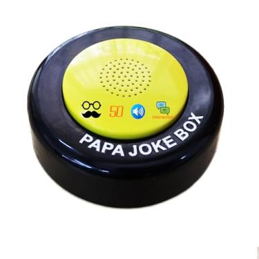 Imagem de Generic Funny Dad Joke PaPa Joke Button with 50 Funny Dad Jokes | Novelty Talking Button Present – Hilarious Talking Sound Box Stress Relief