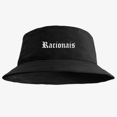 Imagem de Chapéu Bucket Hat Estampado Rap - MP Moda Masculina, Único, Preto