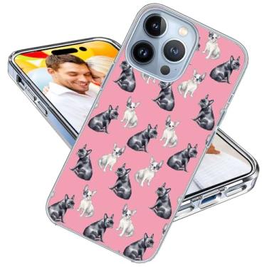 Imagem de Capa para iPhone 14 Pro Max para meninas e mulheres, ARTIOSIT à prova de choque fina fina macia TPU transparente capa protetora para iPhone 14 ProMax 6.7, desenho animado fofo animal de estimação