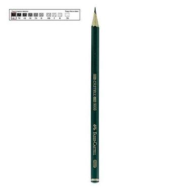 Imagem de Lápis Preto 6B Sextavado Eco 9000 - Faber Castell