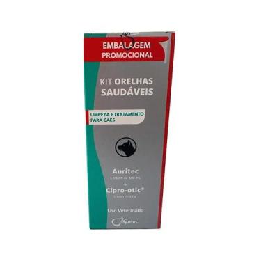 Imagem de Syntec Kit Otológico Auritec + Cipro-otic