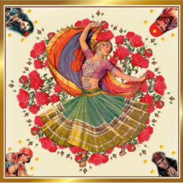 Imagem de Toalha Para Jogar Tarô E Oráculos Cigana Em Veludo +presente - Loja do