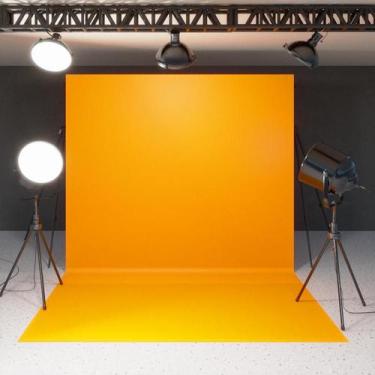 Imagem de Fundo Fotográfico Infinito Chroma Key Tecido 1,80x3,0m - Fadrix, Laran