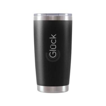 Imagem de Copo Térmico Gluck Lucky com Tampa p/ Cerveja Chop Café Chá Água Suco 