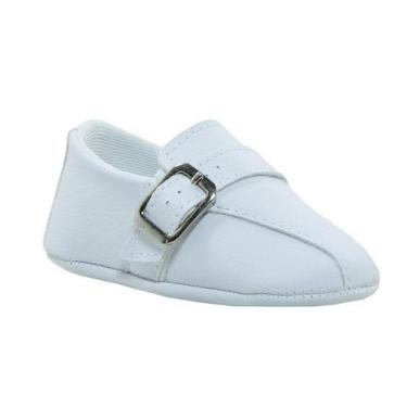 Imagem de Sapatinho de Bebê Bicho de Pé - Sapato Social Masculino com Fivela  - 