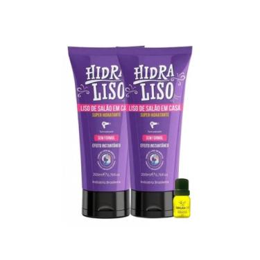 Imagem de 2 Progressiva De Chuveiro HidraLiso Alisante De Cabelo 200ml