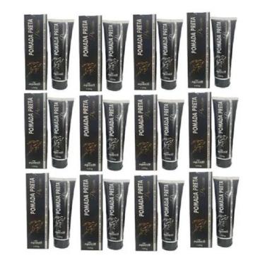 Imagem de Kit 12 Pomada Preta Premium 150g Apinil
