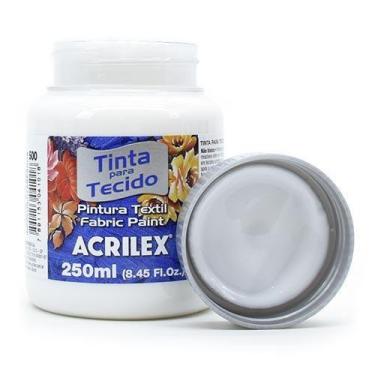 Imagem de Tinta para Tecido Acrilex Fosca 250ml, 500 - INCOLOR