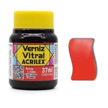 Imagem de Verniz Vitral Acrilex 37ml, 586 - CORAL