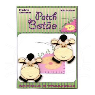 Imagem de Botton Patch Carinha de Zebra 2550 - 2 Unid - Cantinho da Arte