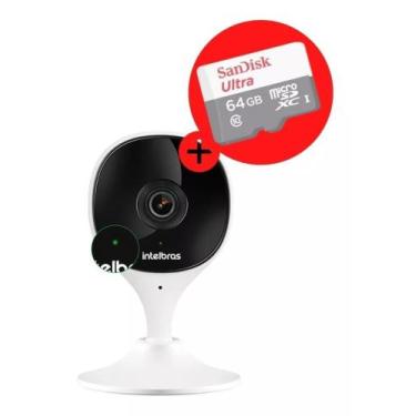 Imagem de Câmera Ip Wi-fi Full Hd Imx Mibo Intelbras + Sd 64gb Ultra