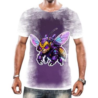 Imagem de Camisa Camiseta Tshirt Animais Cyberpunk Abelhas Inseto HD 1 - Enjoy S