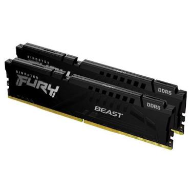 Imagem de Memória RAM Kingston Fury Beast, 32GB (2x16GB), 5200MHz, DDR5, CL40, p
