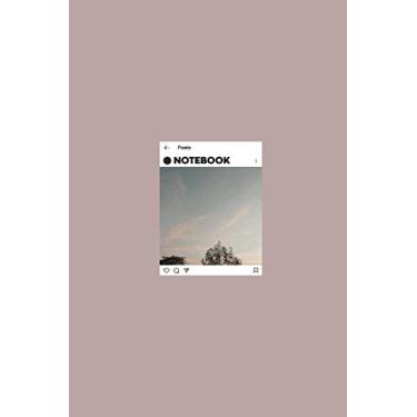 Imagem de Notebook: lined Journal- Instagram Design - Large (6 x 9 inches) - 101 Pages –: Composition Book Perfect bound, Soft Cover - Minimal style