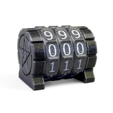 Imagem de Lixusia Contador De Vida, Contador De Saúde, Rastreador Para Jogos De Tabuleiro, Jogos De Cartas Rpg, Compatível Com Mtg (Número Cinza + Branco)