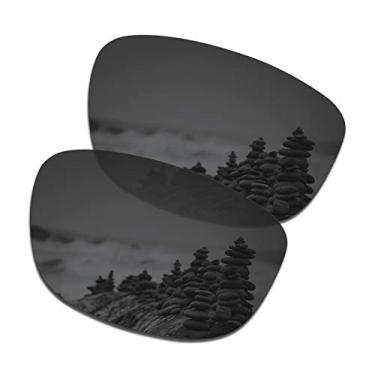 Imagem de SmartVLT Lentes de reposição masculinas pretas para óculos de sol Oakley Holbrook R OO9377